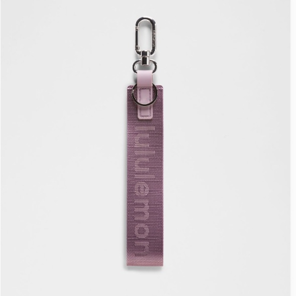 Never lost Keychain Lululemon Purple Keychain